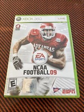 NCAA Football 09 (Xbox 360) EA SPORTS! Complete & Tested W/ Manual! 🏈