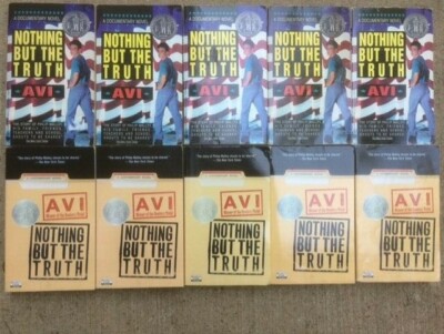 Nothing But The Truth by Avi class set of 10 Newbery Guided Reading lot ...