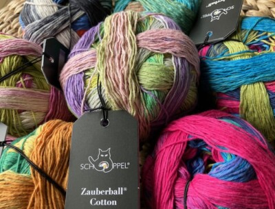 SOMMERAKTION:  ZAUBERBALL COTTON SCHOPPEL 100% Baumwolle (EU) auch Fb. 2024