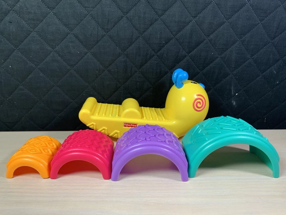Fisher Price Growing Baby Rainbow Snail Stacker - Image 2 of 4