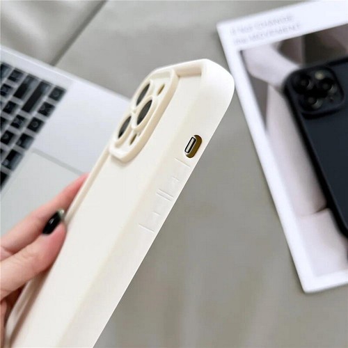 For iPhone 16 15 14 13 Pro Max 12 Solid Neck Crossbody Lanyard Soft Case Cover - Picture 4 of 17