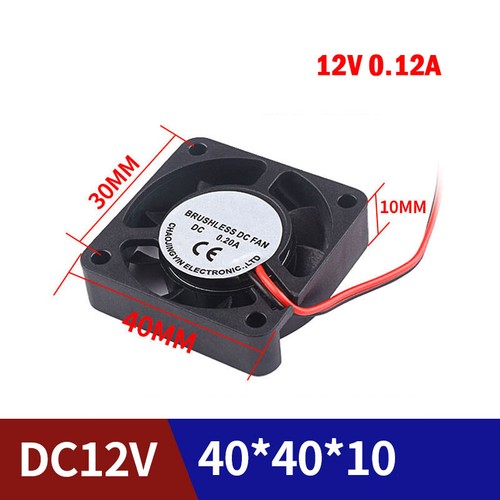 DC Brushless Computer Silent Cooling Fan 5V 12V 24V - 40/50/60/70/80/90/120mm - Afbeelding 4 van 20
