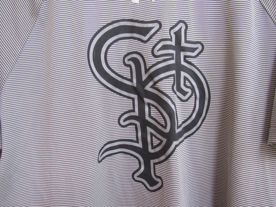 Camiseta Pullover Under Armour HeatGear Gris Rayas St. Paul Saints S/S XL Foto 2 de 4