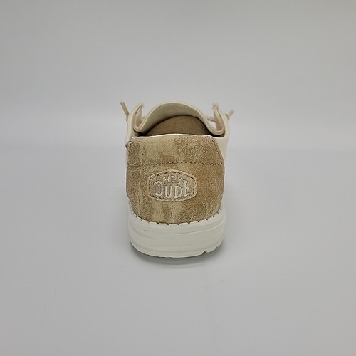 Hey Dude Wendy Tempe Women's Casual Shoe Beige Multi Sz 40083-1KX NEW! - Picture 6 of 11