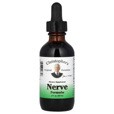 Christopher s Original Formulas Nerve Formula 2 fl oz 59 ml Chemical-Free