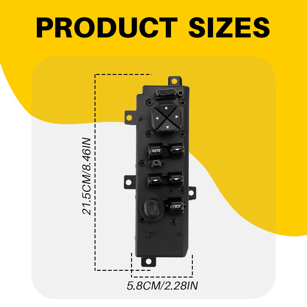 For 1999-2004 Jeep Grand Cherokee OEM Power Window Master Switch 55196389AD