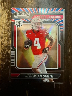 JEREMIAH SMITH 2024-25 PANINI CONTENDERS OSU CAMPUS LEGENDS RED WHITE AND BLUE