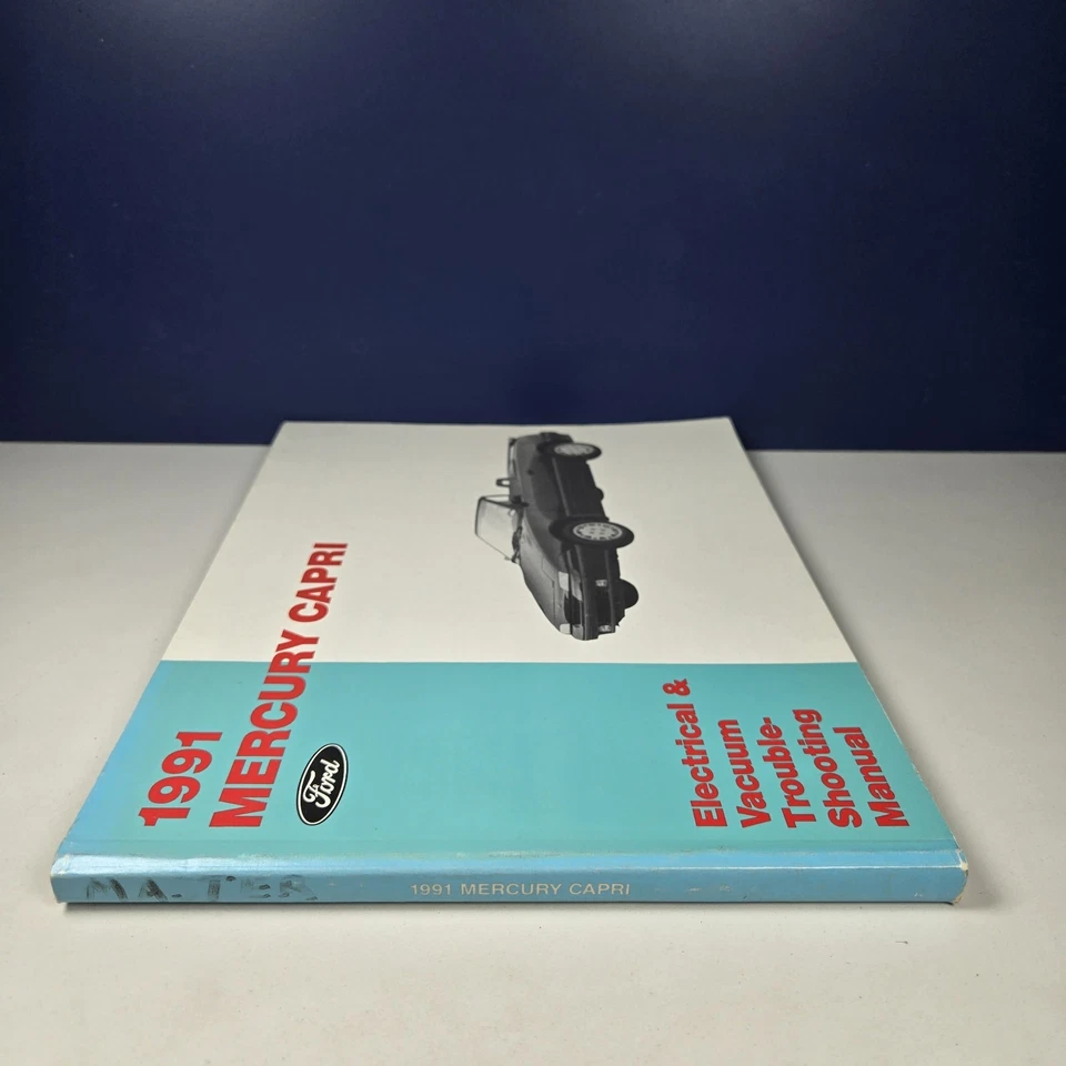 1991 Mercury Capri трансформируемый электрическая проводка и вакуумная схема руководство xz - Изображение 3 из 4