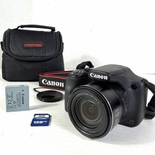Canon PowerShot SX530 HS 16MP 50X Zoom Digital Camera Black WiFi + Battery & SD