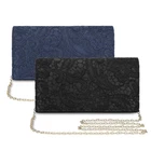 Elegant Floral Lace Clutch Purses for Women Evening Handbag Envelope Clutch Bag