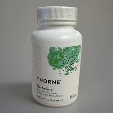THORNE Berberine 1000mg 60 Caps.   EXP 02/2026