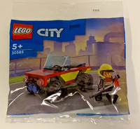 Lego 30585 Feuerwehr-Fahrzeug Polybag Neu OVP EOL B1