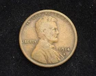 HS&C: 1914 S Lincoln Wheat Penny/Cent VG - US Coin