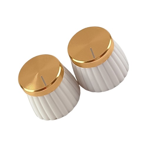 2Piece Guitar Volumes Knob Set for Electric Acoustic Guitars Ergonomic Nonslip - Picture 10 of 12