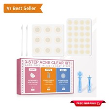 Clarifying 3-Step Pimple Patch Kit   Microdart  Hydrocolloid for Fast Results
