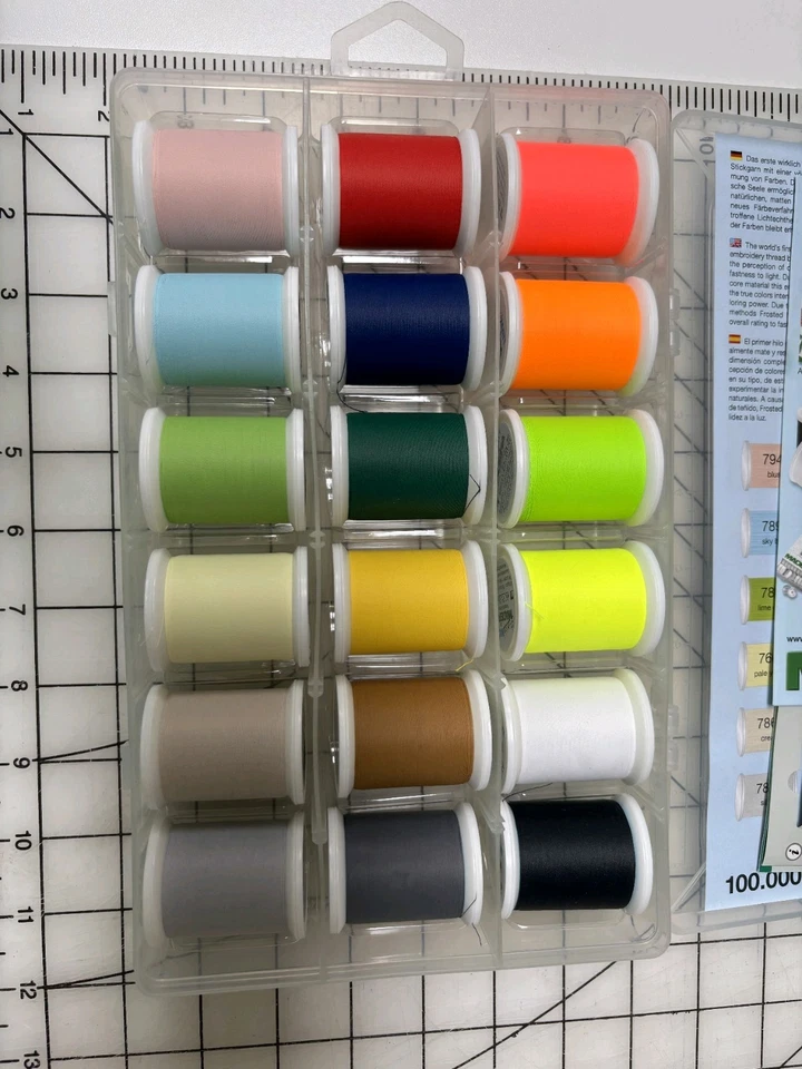 Madeira Frosted Matt 18 500M Thread Spool Smartbox - Image 2 of 4