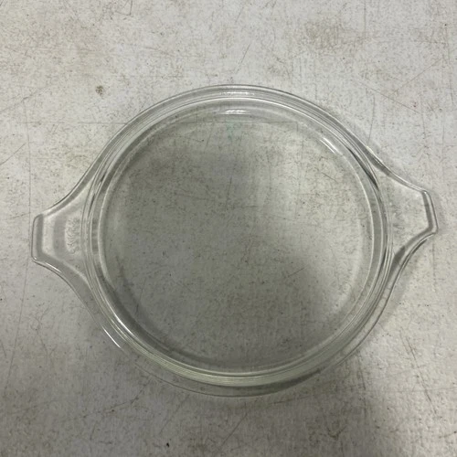 VTG PYREX Lid 31 470-C Replacement No Chips Round Cinderella Handles