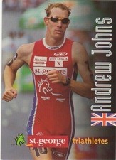 St George Bank Triathlete 1998. Andrew Johns Running, UK