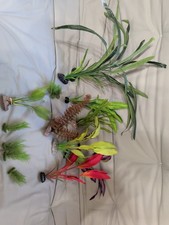 Lot de plantes artificielles pour aquarium