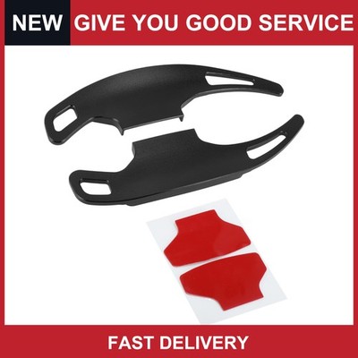 2x Steering Wheel Shift Paddle Extension for Ford for Mustang 24-2026 Black