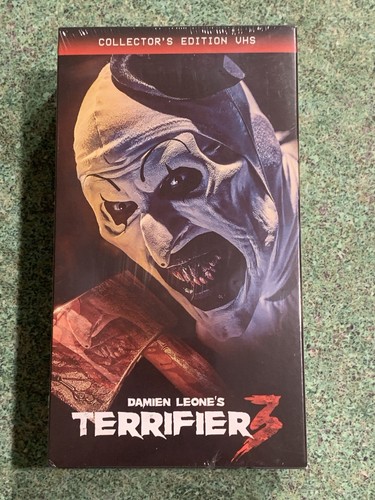 Terrifier 1 2 3 Collector's Edition VHS Brand New Damien Leone’s Witter Complete - Picture 3 of 16