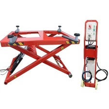 2.8Ton Loading Rise Scissor Car Lift 6000lbs Auto Lift for 4.33-49.2" Adjust220V