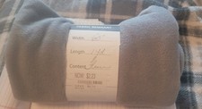 Fleece Fabric 1 Yard Gray - New