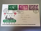 GB STAMPS RARE FIRST DAY COVER 1958 COMMONWEALTH GAMES BARRY SPECIAL SLOGAN