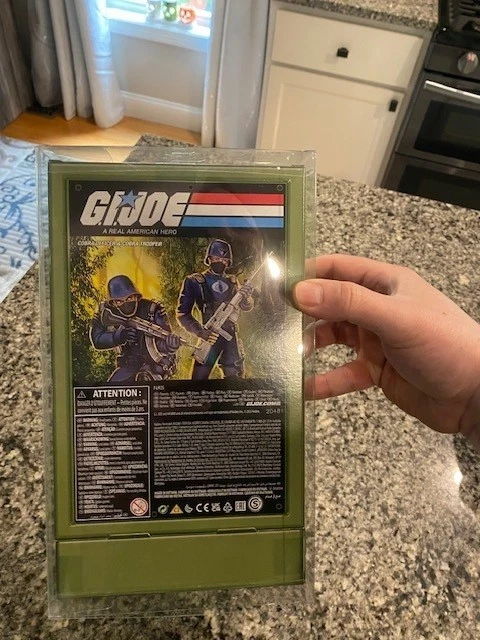 GI Joe Retro O-Ring Cobra Officer and Trooper 2 Pack Hasbro Pulse Exclusive 3.75 Foto 2 de 2