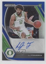 2021-22 Panini Prizm Draft Picks Blue 129/149 LJ Figueroa #DP-LJF Auto 4z8