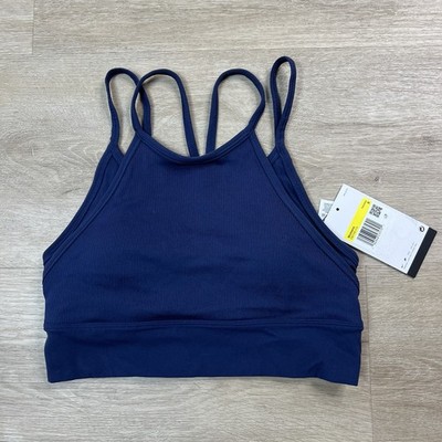 Nike Dri Fit Indy Light Supported Padded Ribbed Sports Bra Womens Size Small NWT