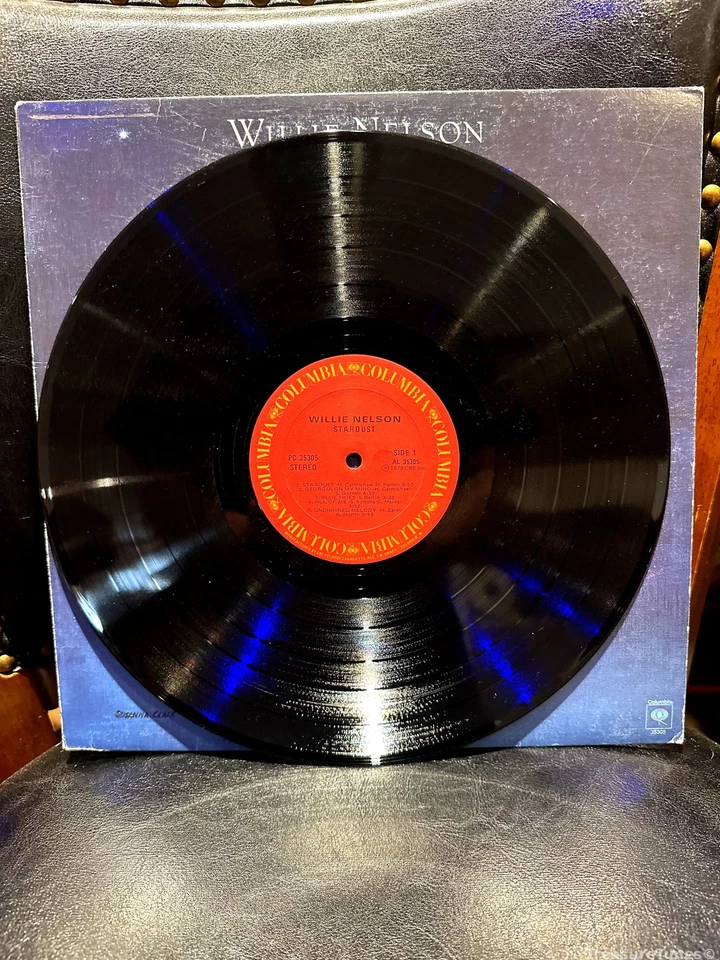 LP de vinil Willie Nelson - Stardust [1978] PC 35305 - Imagem 3 de 4