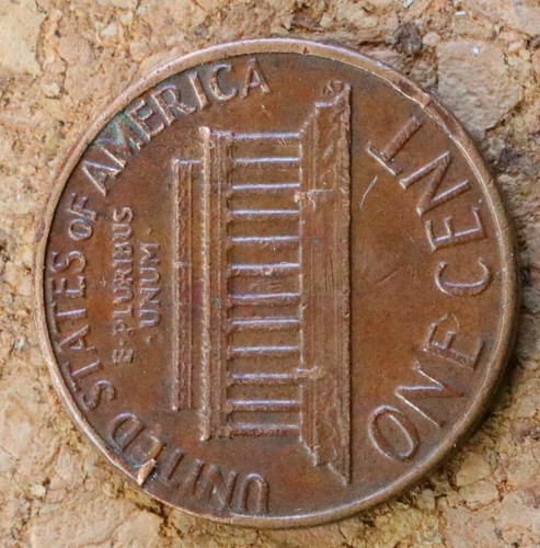 USA 1974-D LINCOLN PENNY ERROR-LONG 9 & 7 IN DATE-REVERSE AT UNITED - Picture 8 of 8
