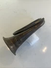 Civil War Confederate States of America Brass Bugle with Cast “CSA” Insignia