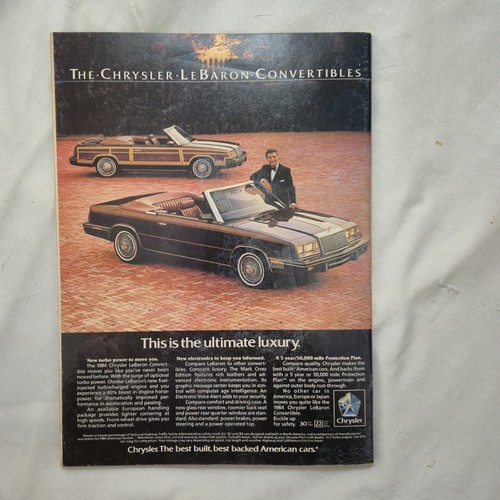 1984 Dallas Grand Prix Official Program, F1 World Championship Senna Prost Lauda - Picture 4 of 4