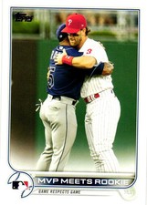 2022 Topps #367 MVP Meets Rookie