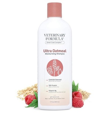 Veterinary Formula Smart Coat Complex Ultra Haferflocken feuchtigkeitsspendendes Shampoo 17 Oz. 