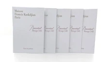 5 X Maison Francis Kurkdjian Baccarat Rouge 540 Eau de Parfum Sample 1.5 ML each