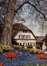 Schwedenschenke Insel Mainau Baden-Wuerttemberg Germany vintage postcard k389