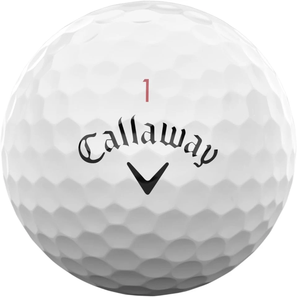 Bolas de golfe macias cromadas Callaway, quase em perfeito estado, 72 unidades, **FRETE GRÁTIS** - Imagem 2 de 4