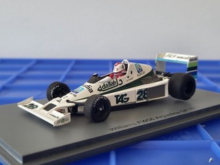 SPARK S7497 Williams FW06 N°28 1979 (1/43) Modèle cassé