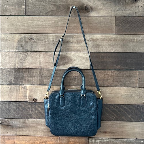 Marc by Marc Jacobs Women's Roadster Satchel Buffalo Leather Purse - Picture 4 of 11