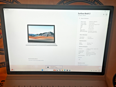 SURFACE BOOK 2 1793 15