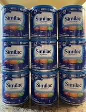Similac Advance Infant Formula 12.4oz 9 Cans Expires 7/2027