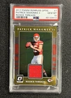 2017 Donruss Optic Rookie Threads 7 Patrick Mahomes II RC Jersey PSA 10 GEM MT
