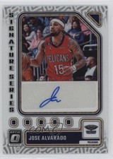 2023-24 Panini Donruss Optic Signature Series Jose Alvarado #SS-ALV Auto 1b7p