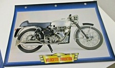 A Motor Bike Fact File ~ 1967 Velcette Thruxton