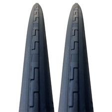 2x Positz 27 inch Tyres for Old School Road & Ladies Bikes 27 x 1¼ (32-630)