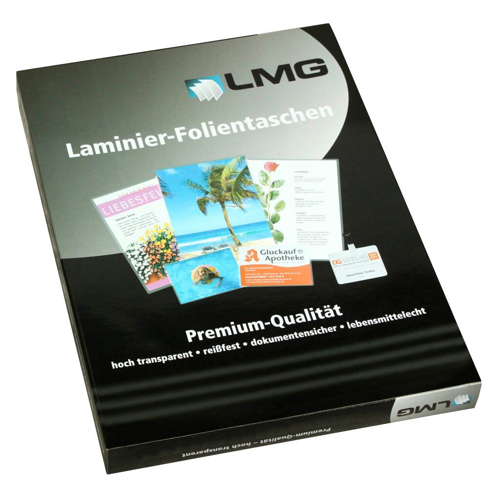 Laminierfolien DIN A3, A4- A7 80 Mic - 125 Mic 1A G Produktbild-Vorschau 3