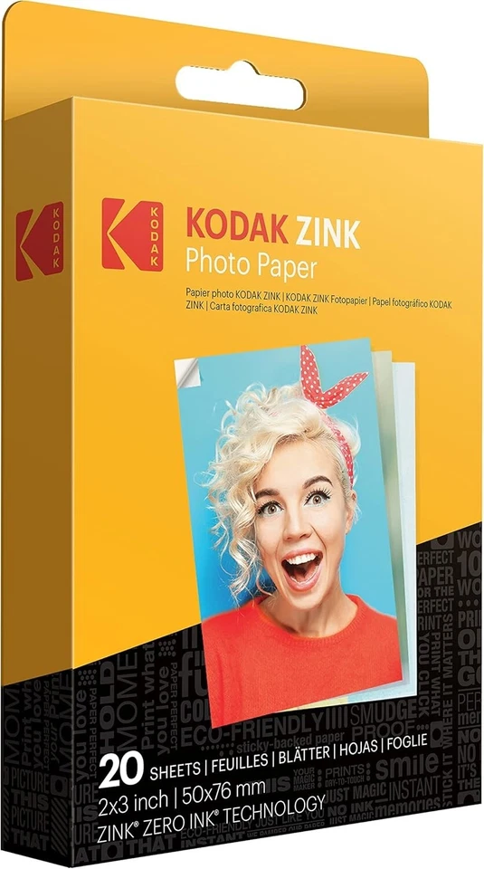 20 Sheets of Zink 2x3  Photo Paper - No Ink Needed, Vibrant Prints - Image 3 of 4
